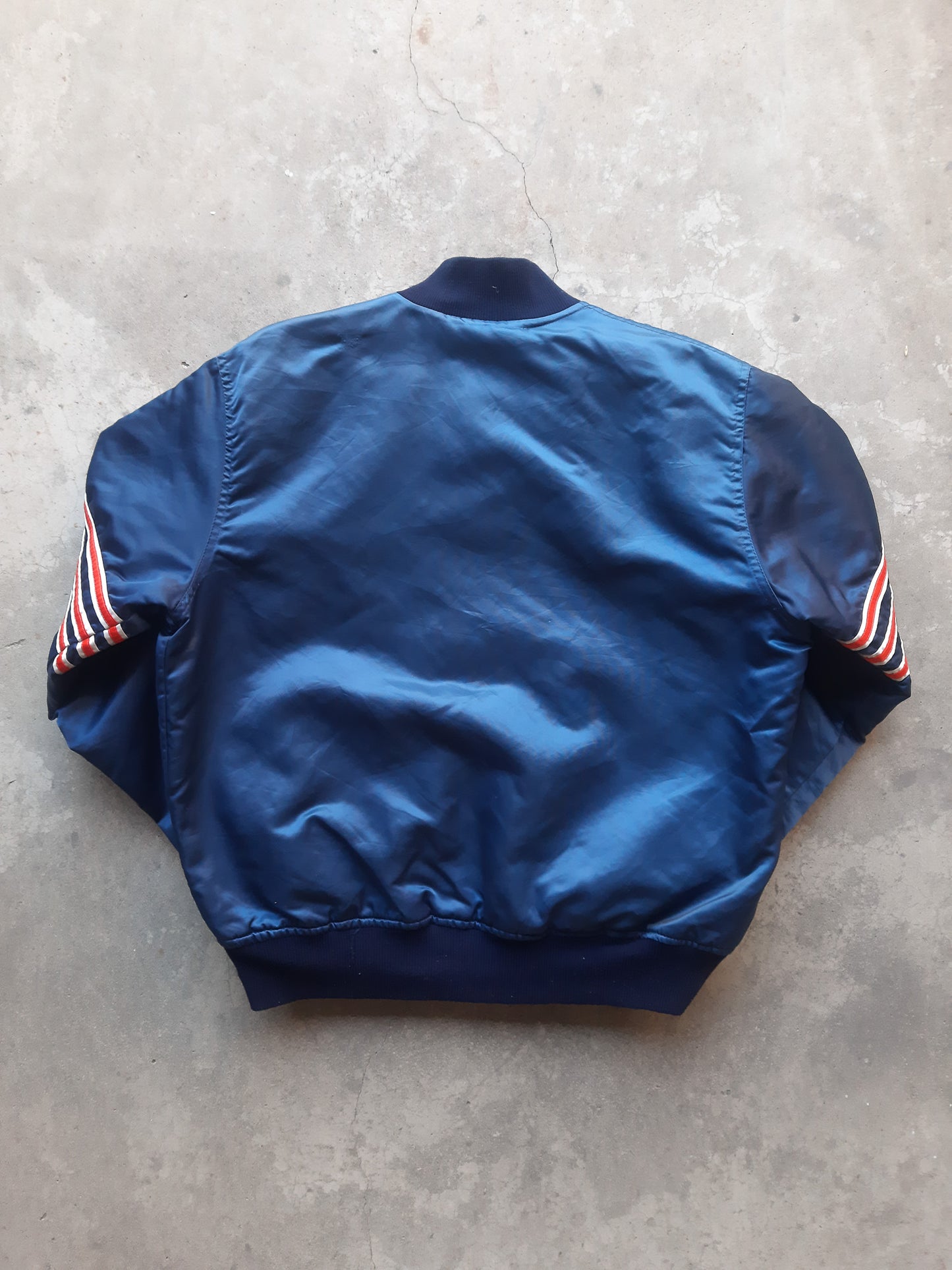 Vintage 80s Starter Pro Line Chicago Bears NFL Satin Jacket (L)