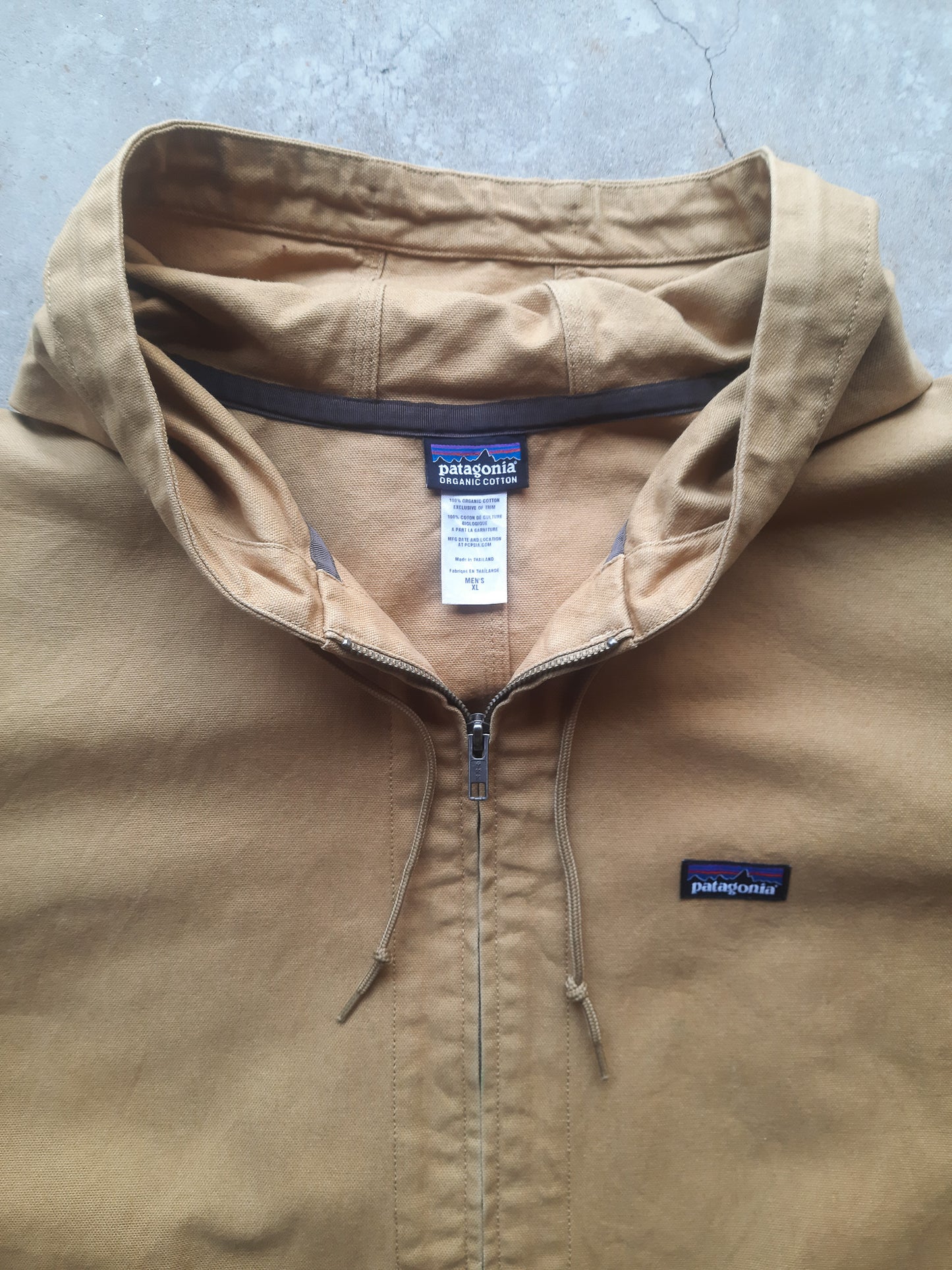 Japanese Patagonia SP13 Spring 2013 Timber Frame Canvas Hooded Jacket (XL)