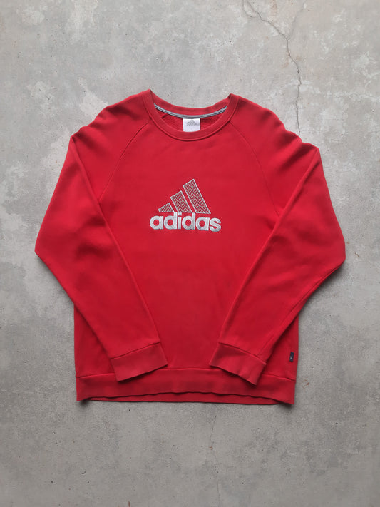 Vintage 00s Adidas Embroidered Logo Sweatshirt (L)