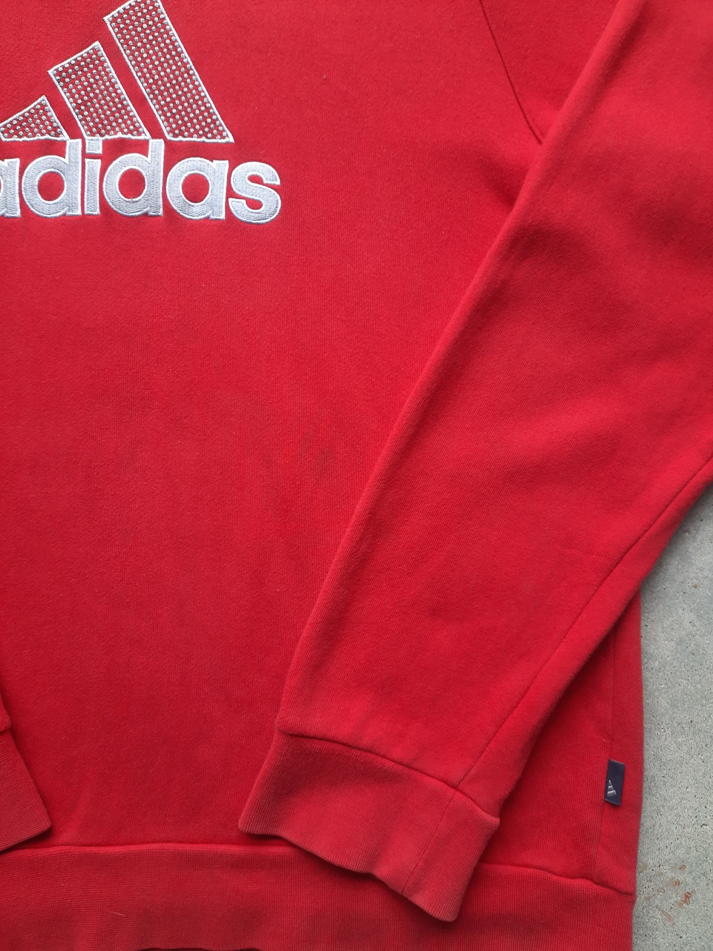 Vintage 00s Adidas Embroidered Logo Sweatshirt (L)