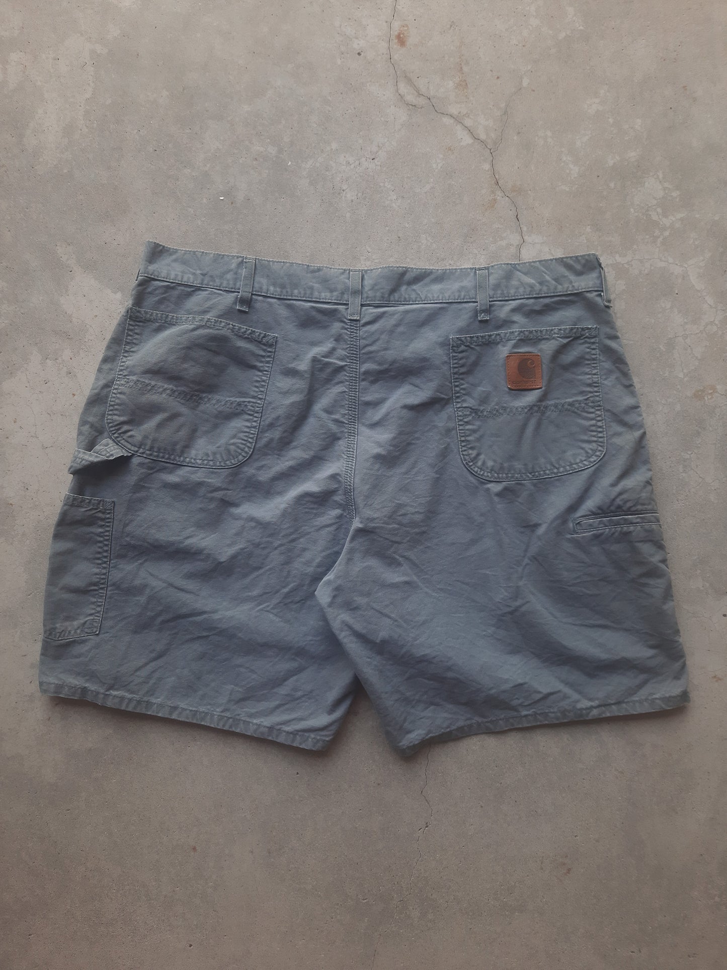 Vintage 00s Carhartt B144 Carpenter Canvas Workwear Shorts (41)