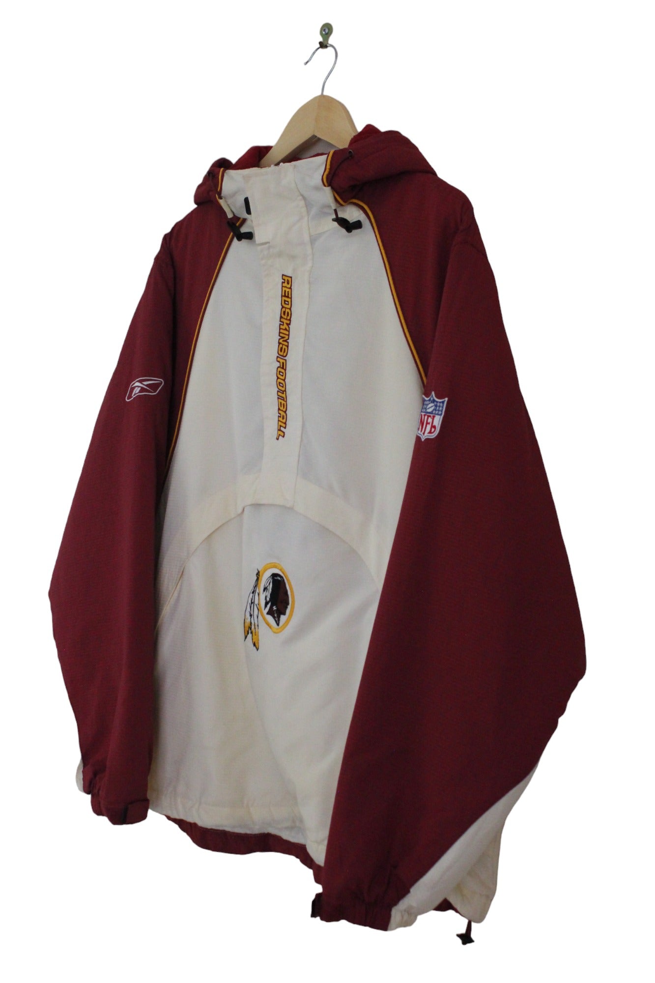 Vintage 00s Reebok Washington Redskins Anorak (M)