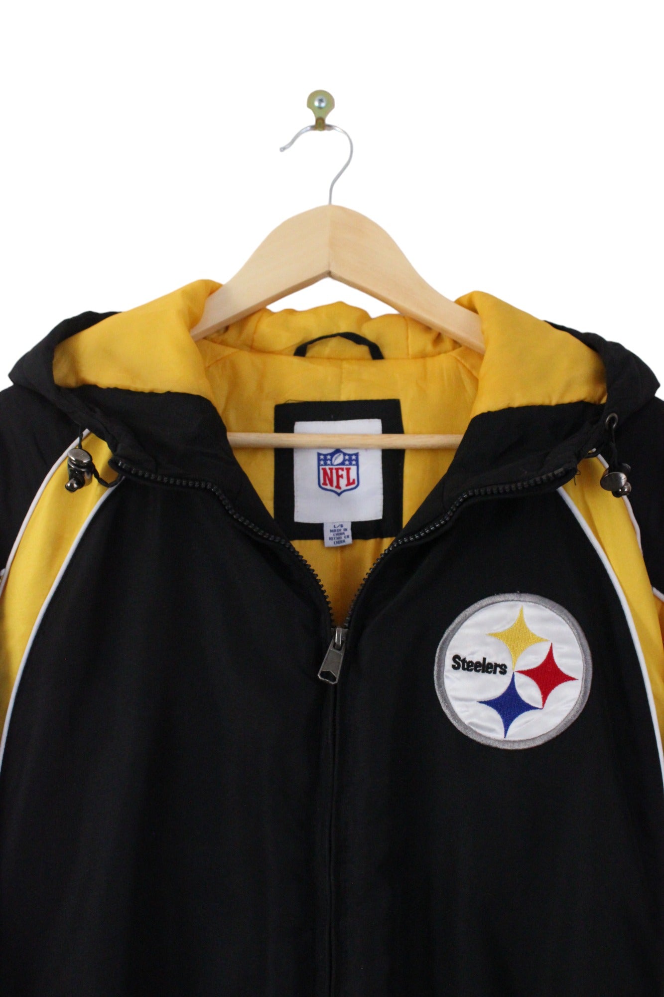 Vintage 00s NFL Licensed Pittsburgh Steelers Jacket (L)