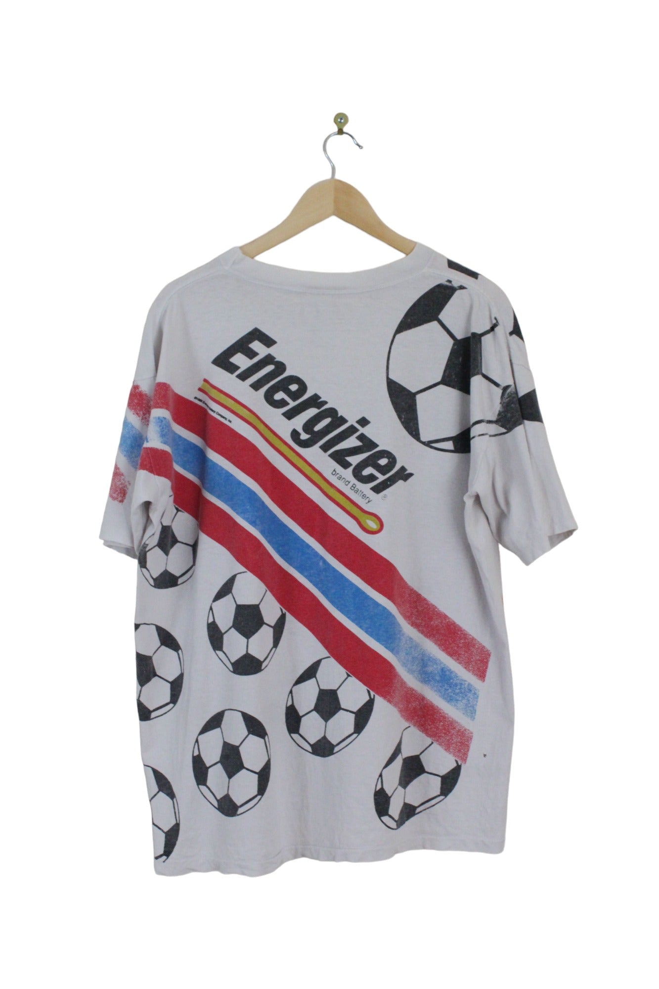 Vintage 1994 Energiser World Cup USA 94' T-Shirt (OSFM)