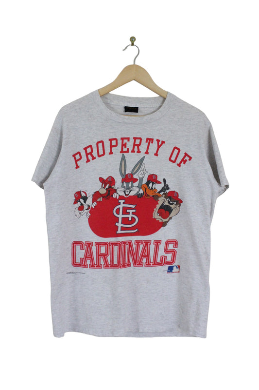 Vintage 1991 St. Louise Cardinals Looney Tunes MLB T-Shirt (L)