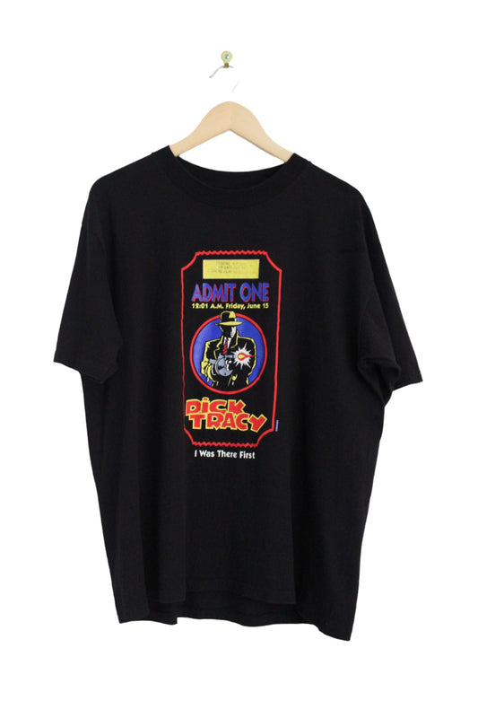 Vintage 1990 Dick Tracy Movie Disney T-Shirt (L)