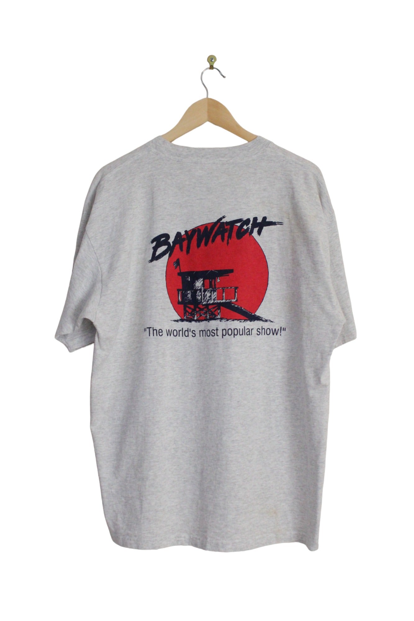 Vintage 90s Baywatch All American Television T-Shirt (XL)