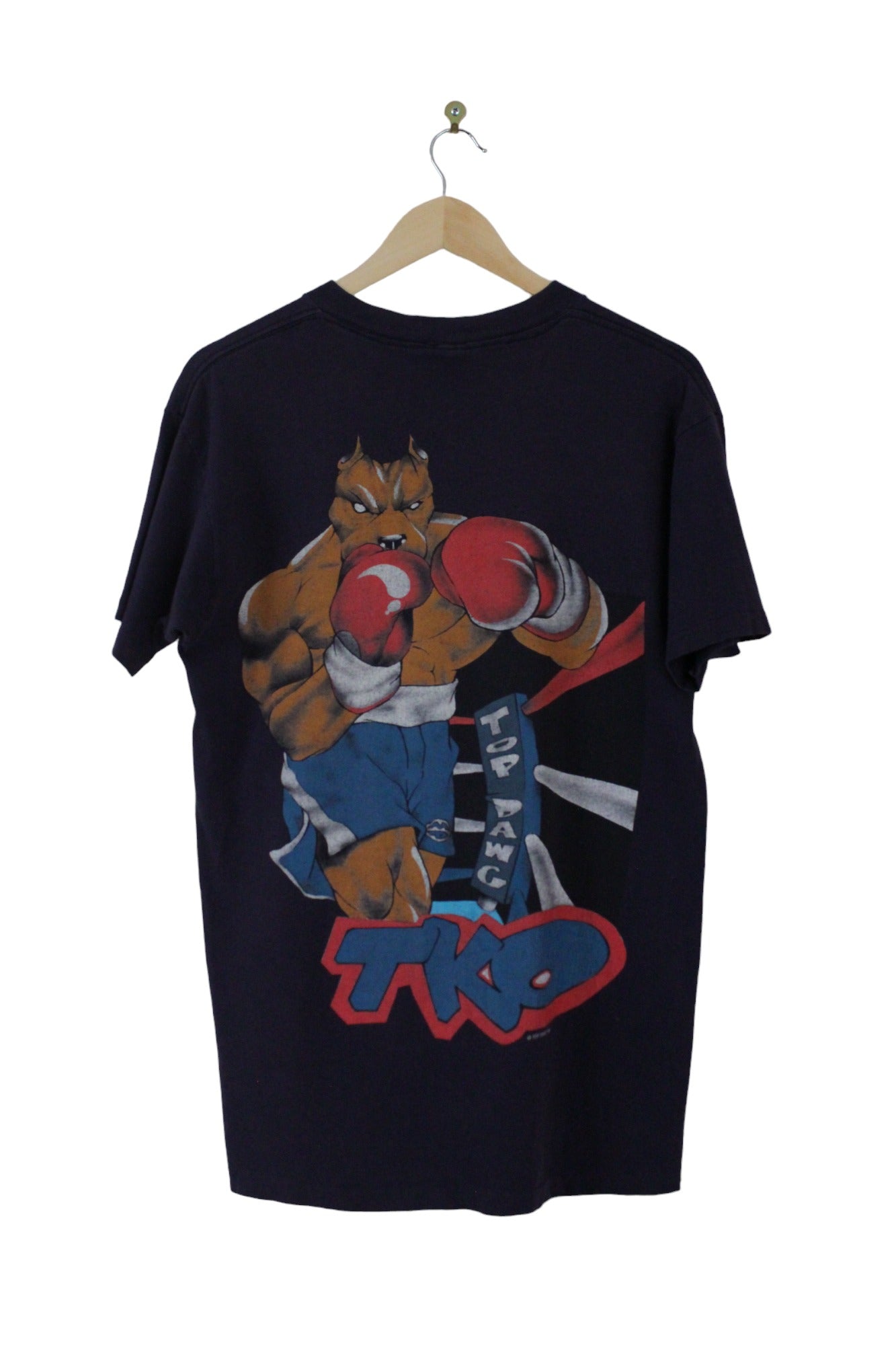 Vintage 1994 Top Dawg TKO Boxing T-Shirt (M)