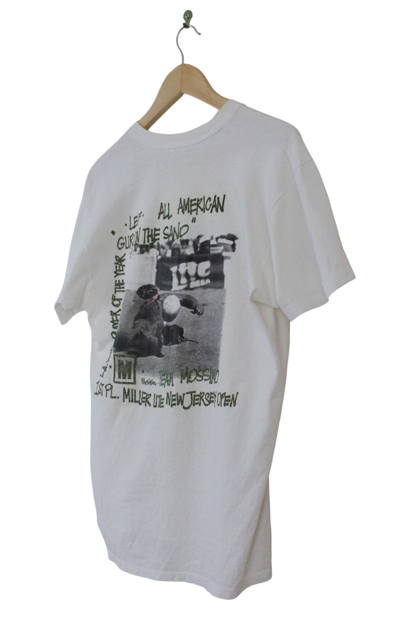 Vintage 90s Team Mossimo Leif Hanson 'Guru in the Sand' (L)