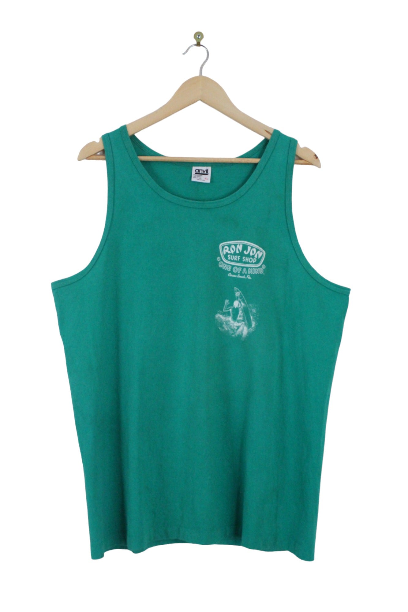 Vintage 1990 Ron Jon Surf Club Dirt Shirts Singlet (XL)