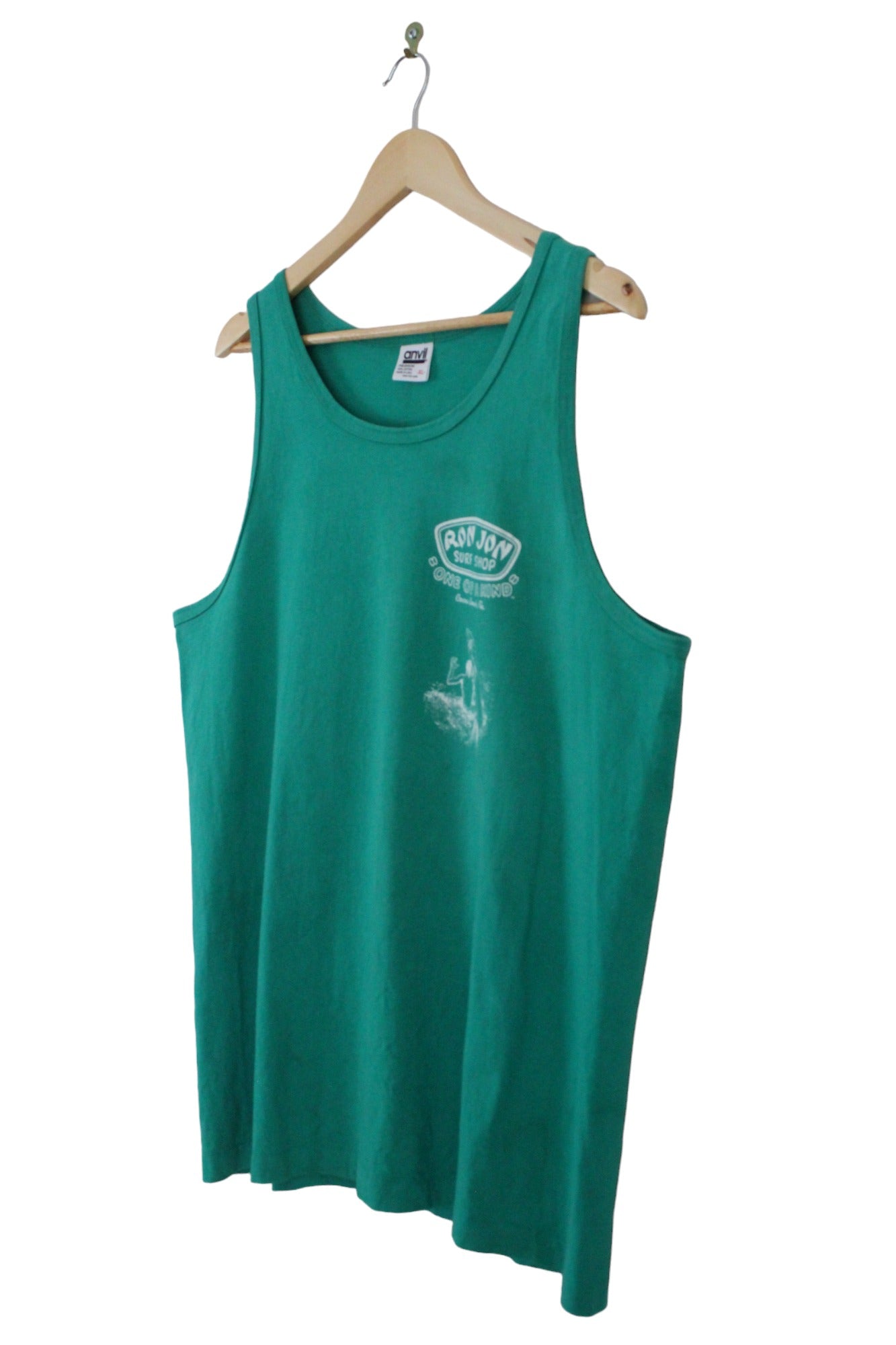 Vintage 1990 Ron Jon Surf Club Dirt Shirts Singlet (XL)