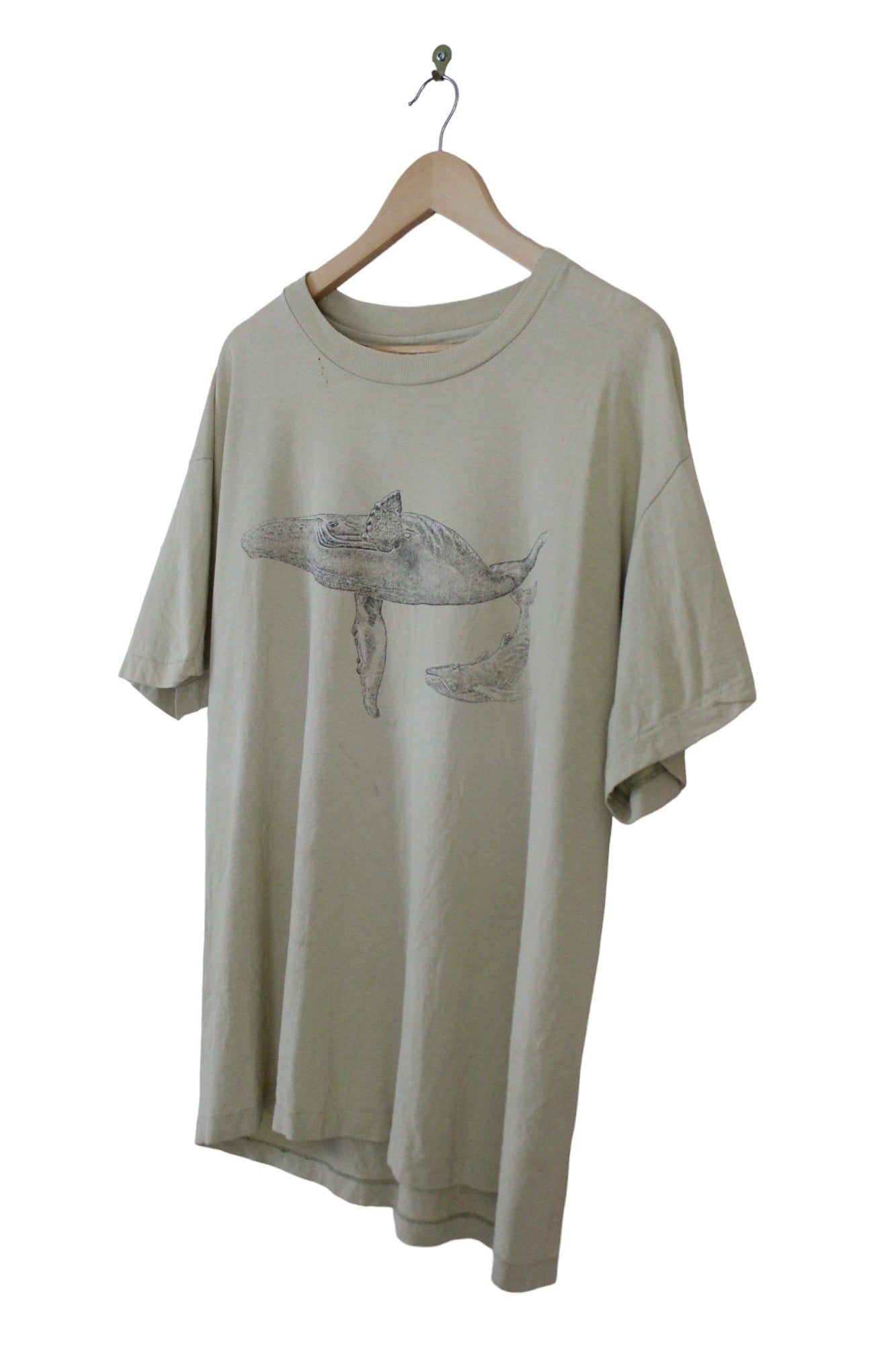 Vintage 90s Grey Whale T-Shirt (XL)