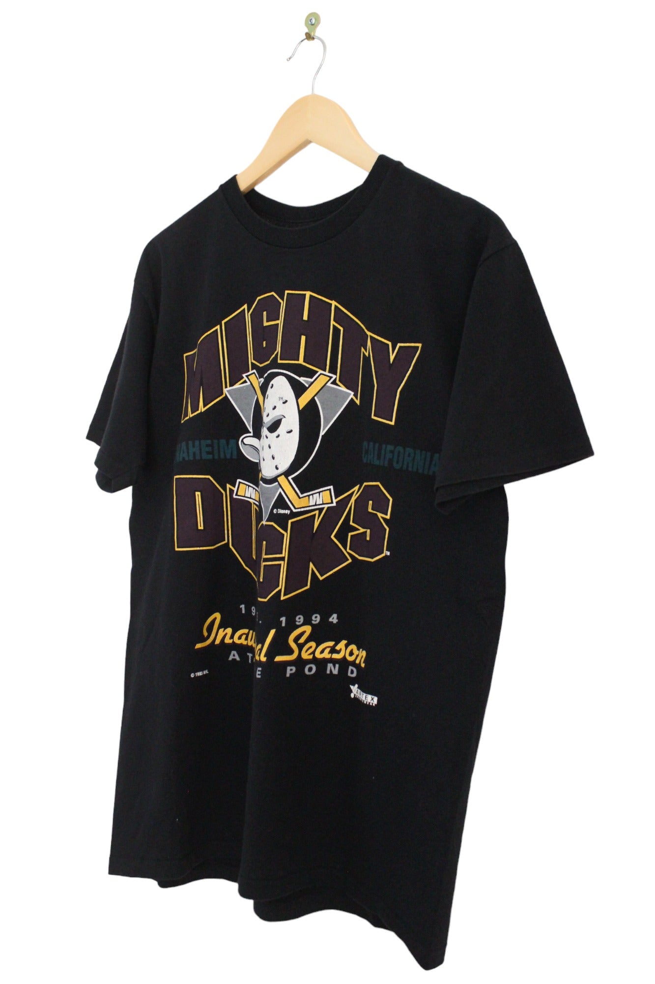 Vintage 90s Artex Anaheim Mighty Ducks T-Shirt (M/L)