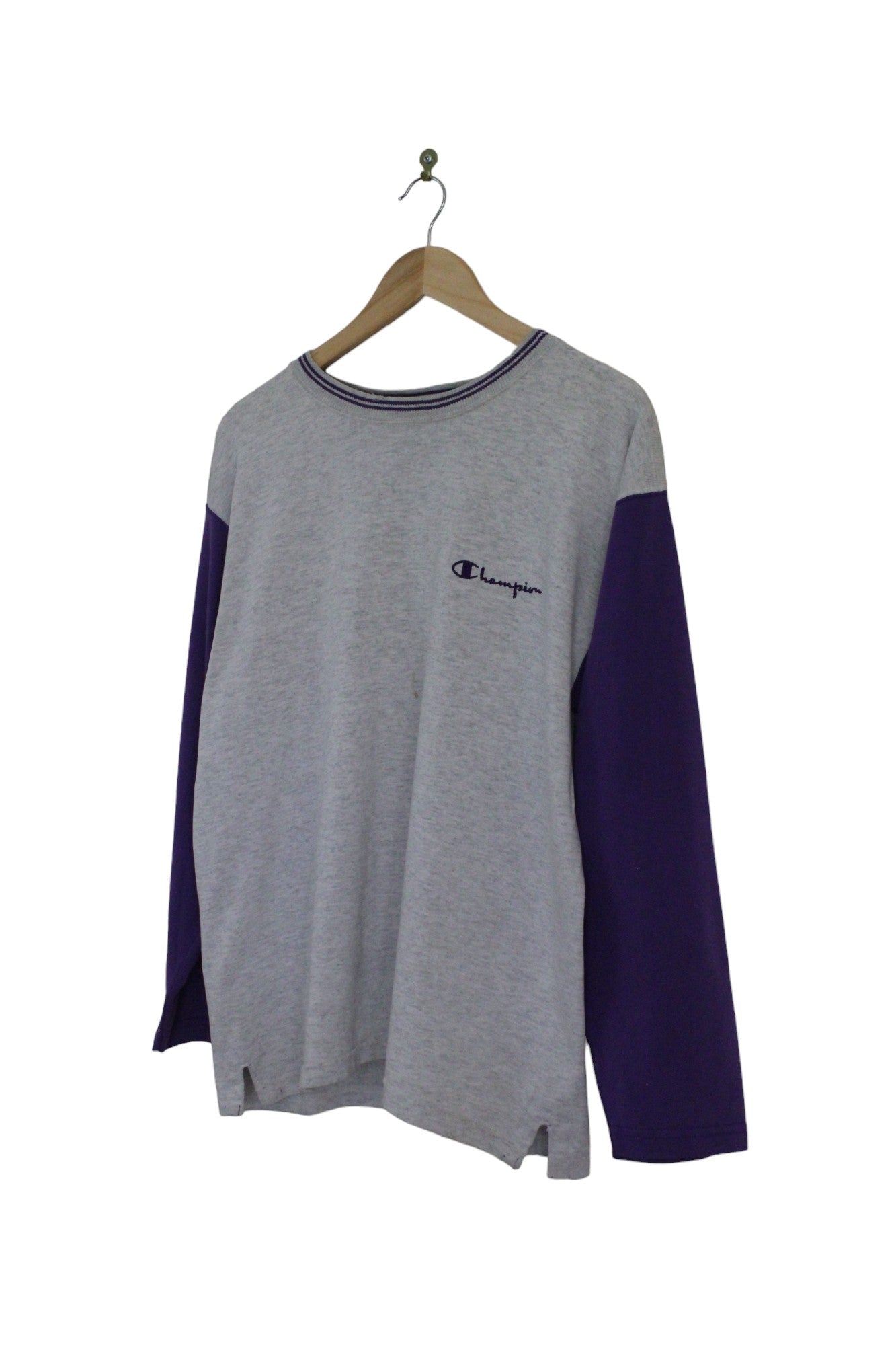 Vintage 90s Champion Colourblock Sweatshirt (L)