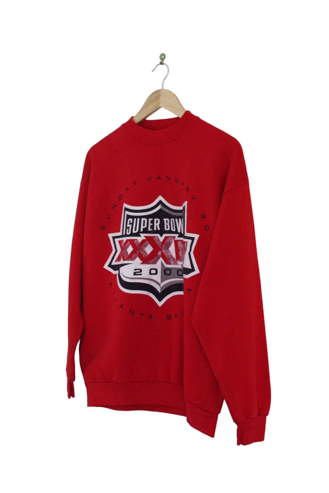 Vintage Logo Athletic 2000 Atlanta Super Bowl XXXIV Sweatshirt (L)