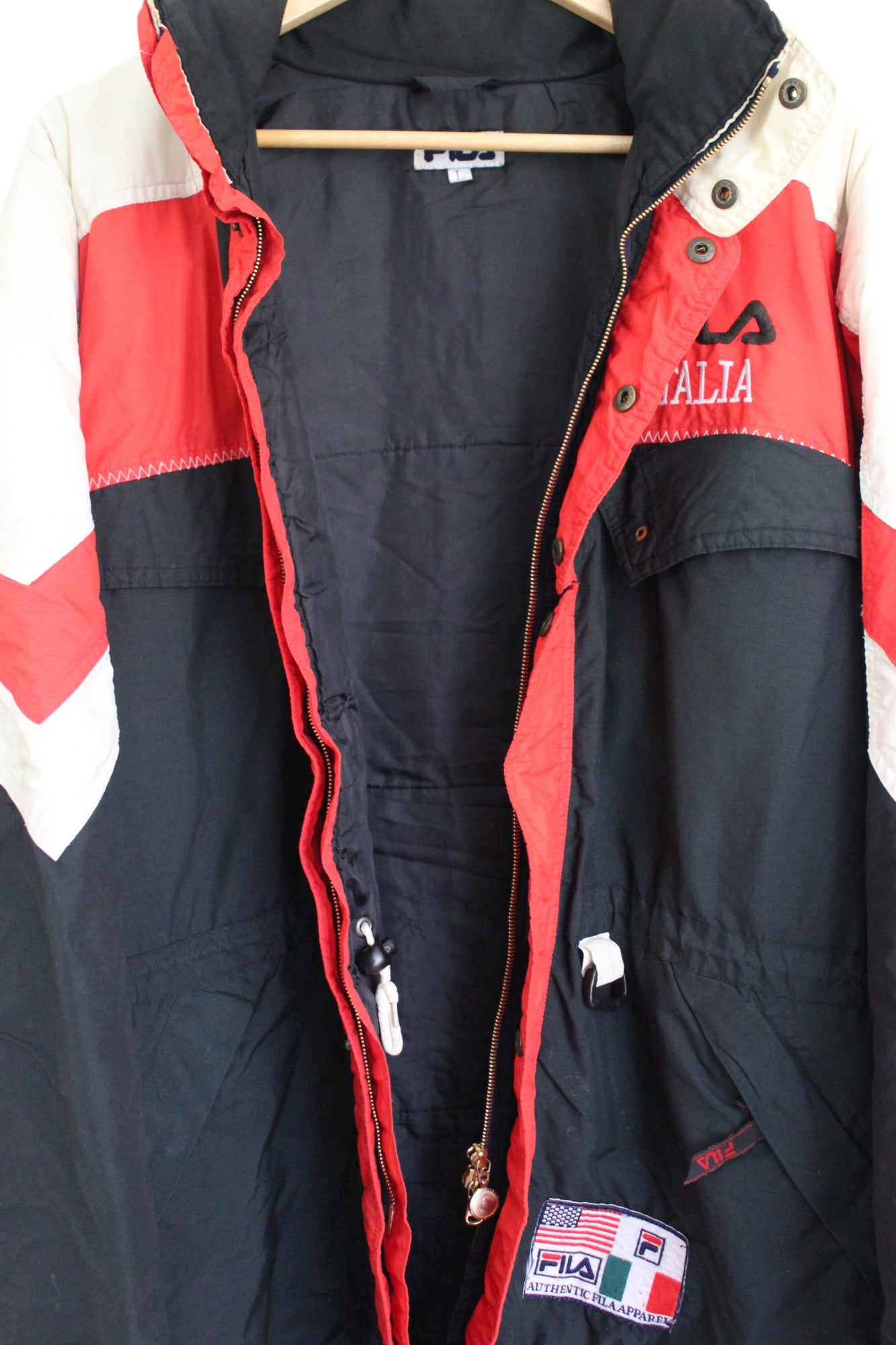 Vintage 90s Fila Italia Parka (L)