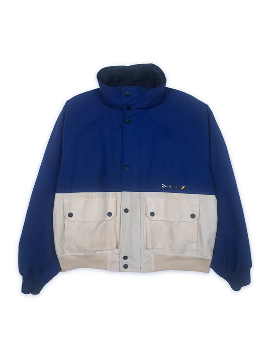 Vintage 90s Nautica Colour Blocked Sailing Jacket (L)