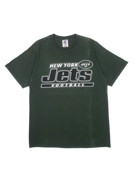 Vintage 90s Logo Athletic New York Jets T-Shirt (L)