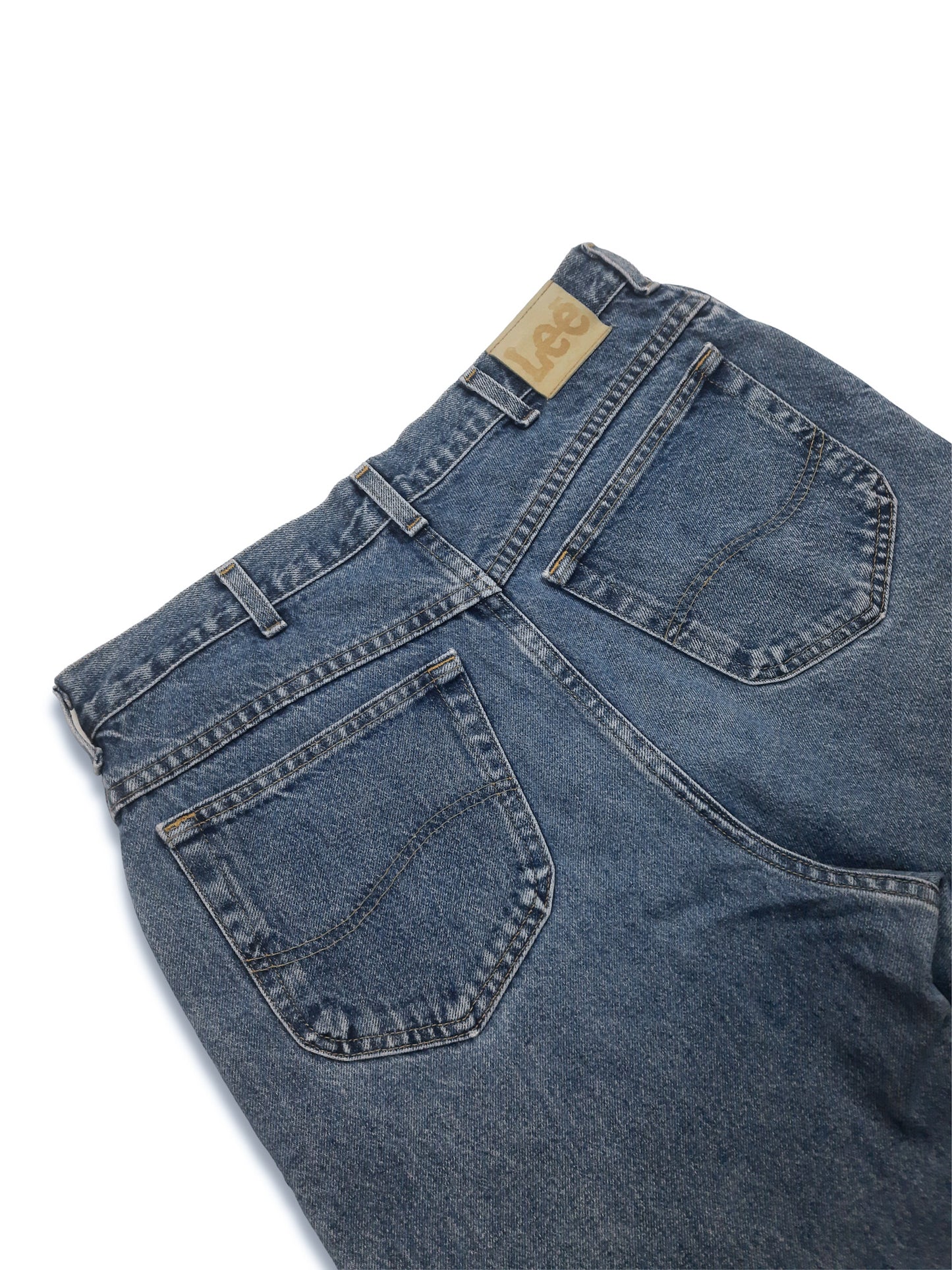 Vintage 90s Lee Rider Straight Denim Jeans (34x32)