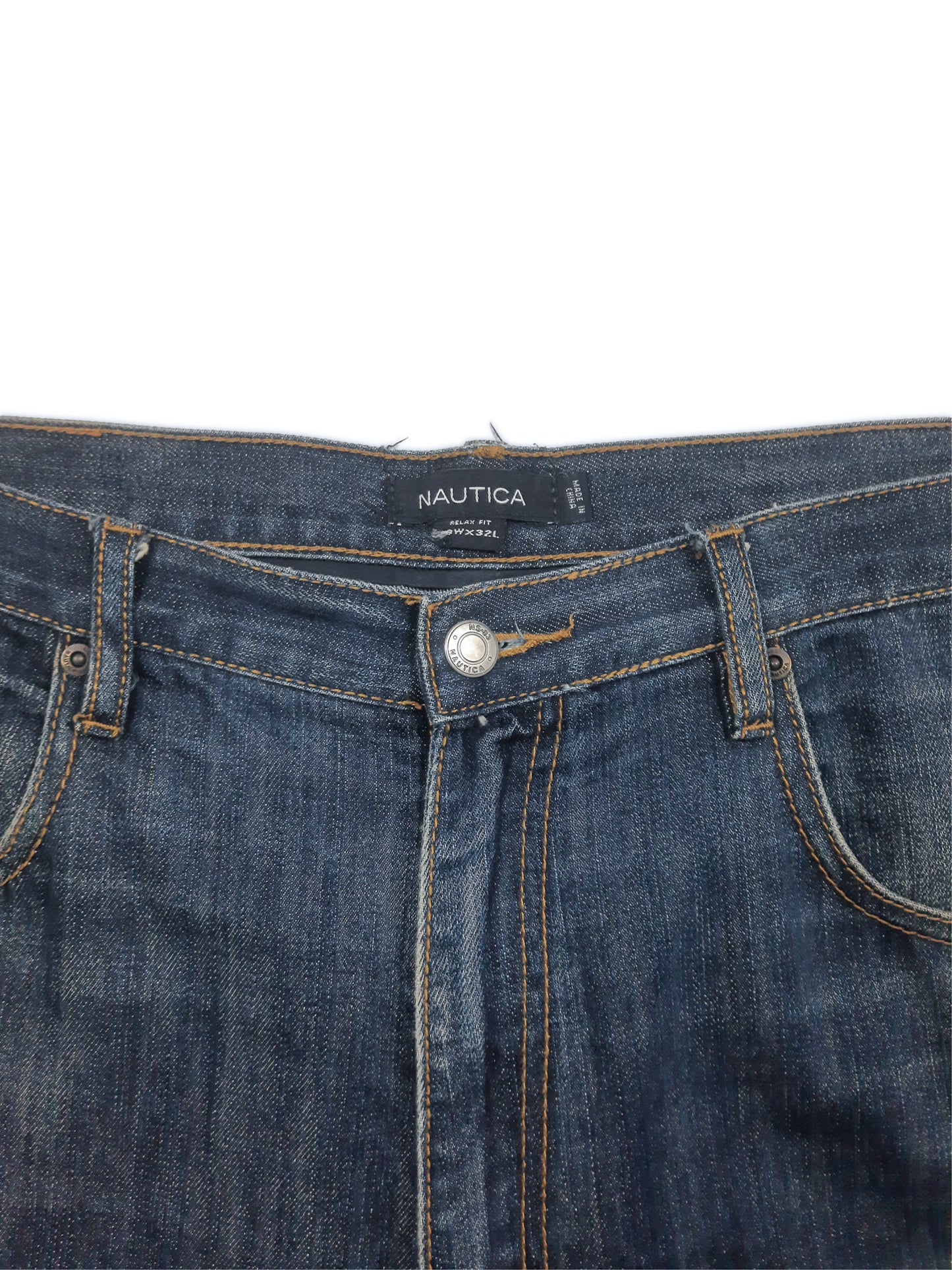 Vintage 00s Nautica Relax Fit Denim Jeans (38x32)