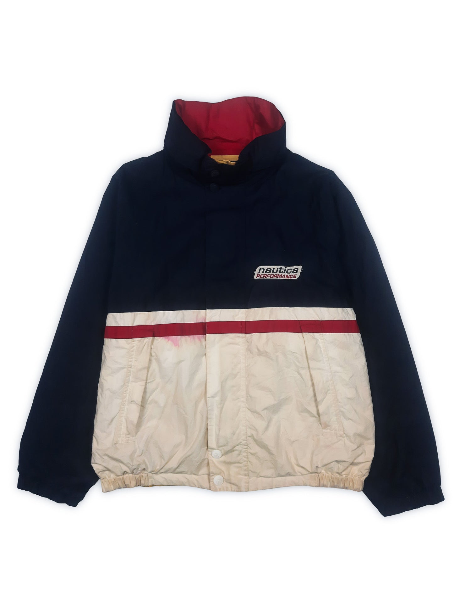 Vintage 90s Nautica Performance Reversible Jacket (L)