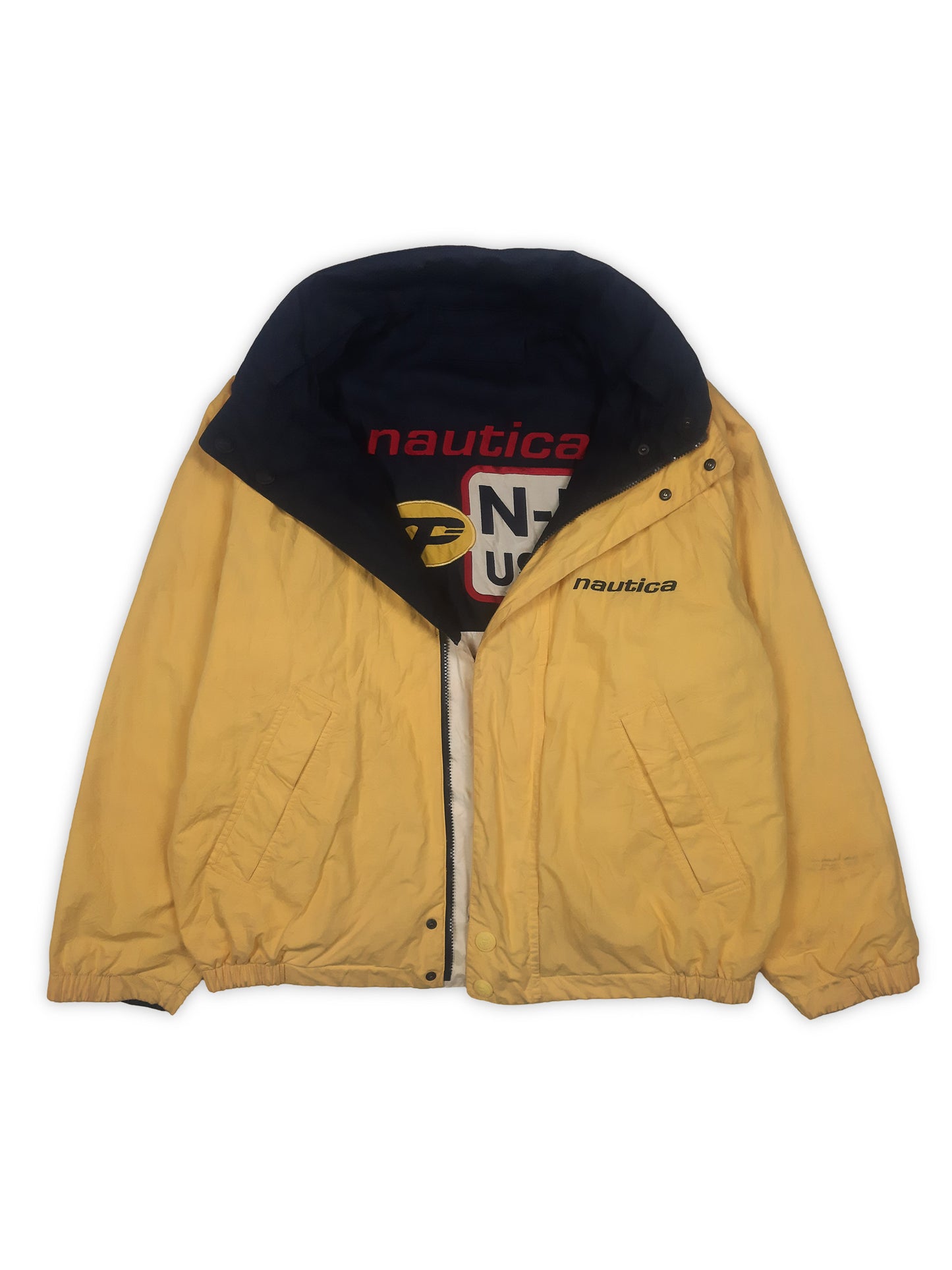 Vintage 90s Nautica Performance Reversible Jacket (L)