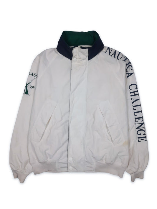 Vintage 90s Nautica Challenge J-Class Sailing Jacket (2XL)